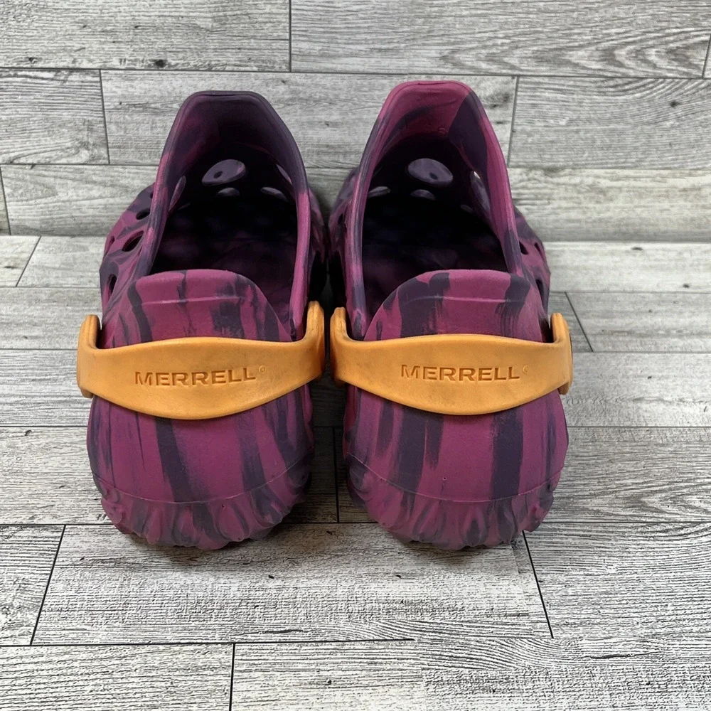 Merrell Hydro Moc Water Shoes Purple Pink Orange Kids Size‎ 6